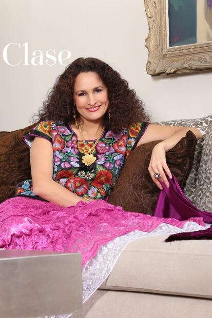 Susana Harp nos abrió las puertas de su casa