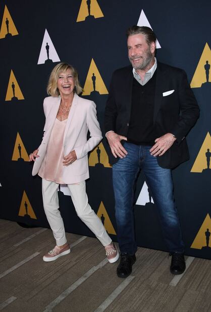 Olivia Newton John y John Travolta vuelven a ser 'Danny' y 'Sandy' de Grease, 41 años después