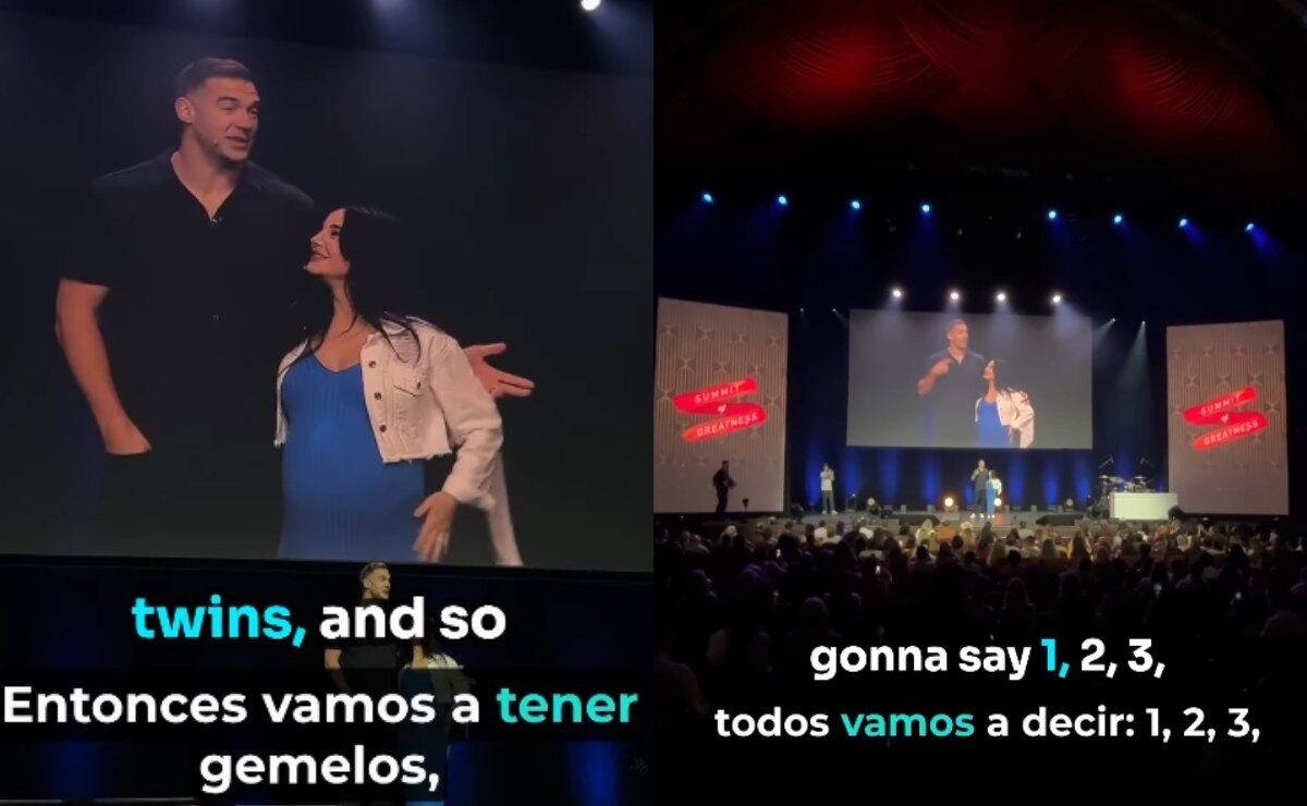 Así fue el gender reveal de los bebés de Martha Higareda y Lewis Howes / Foto: Especial  @marthahigareda