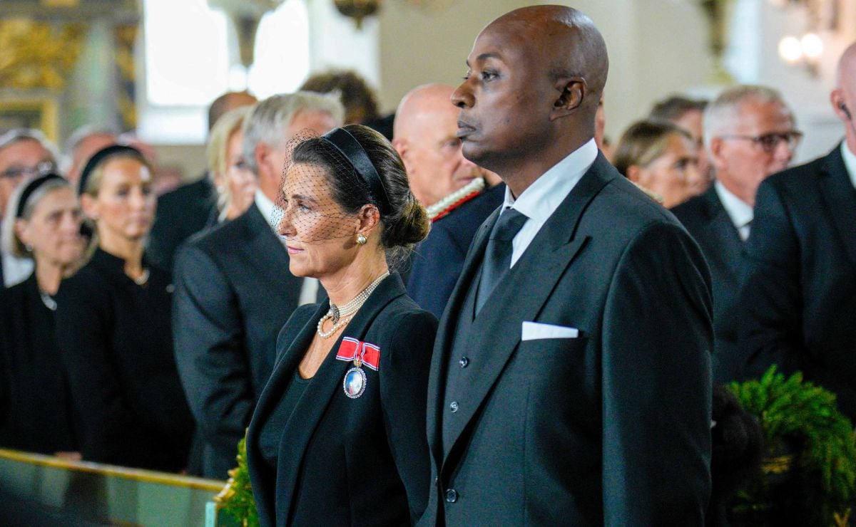 La princesa Marta Luisa de Noruega y su esposo Durek Verret. (Foto: AFP)
