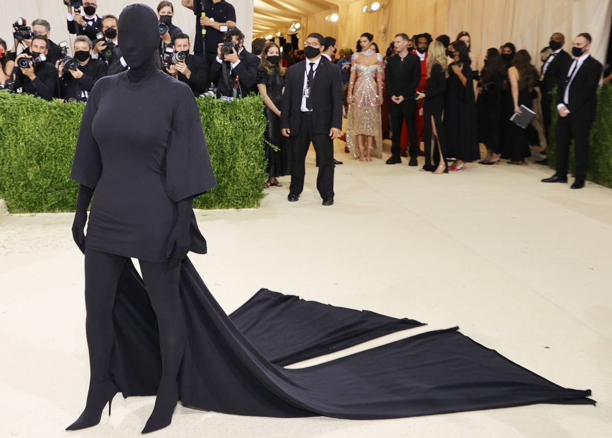 El look de Kim Kardashian ya es un disfraz de Halloween
