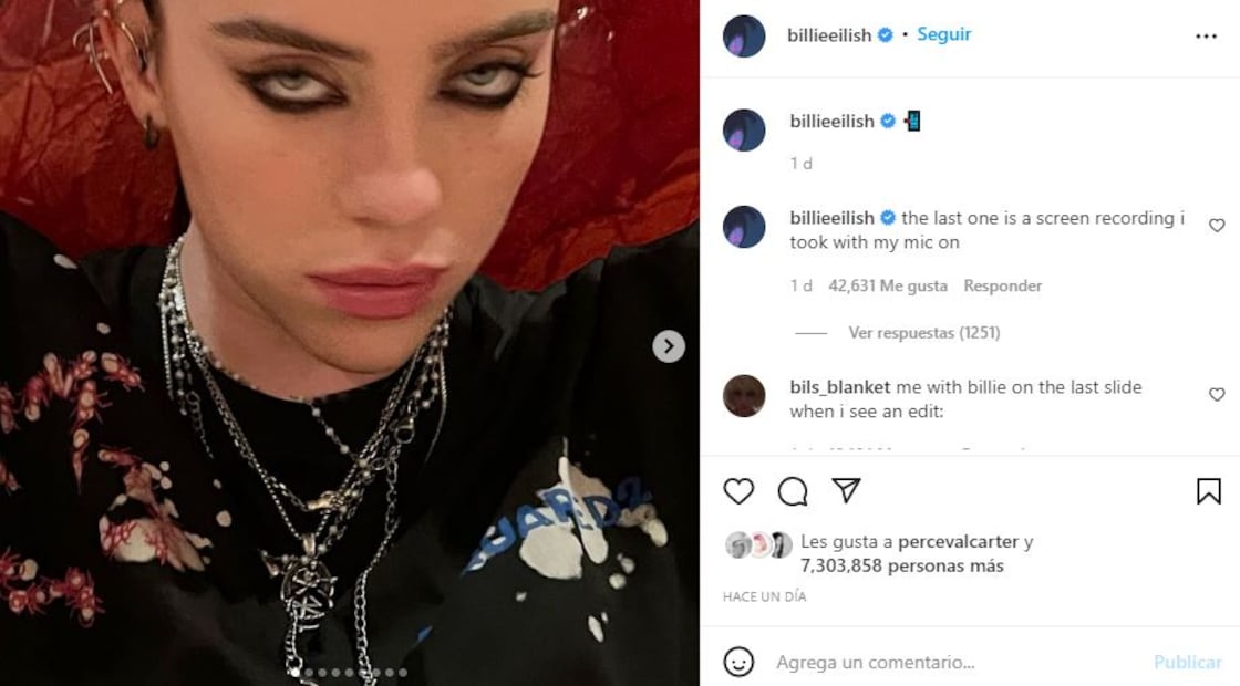 Billie Eilish confiesa que es agotador padecer síndrome de Tourette