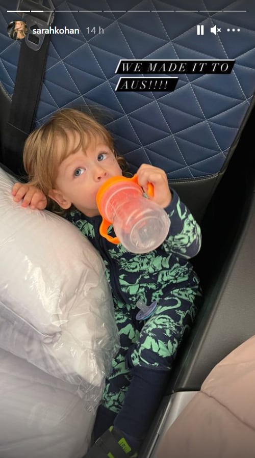 Sarah Kohan se va a Australia con sus dos hijos: "Mi vida privada no es asunto de ustedes"