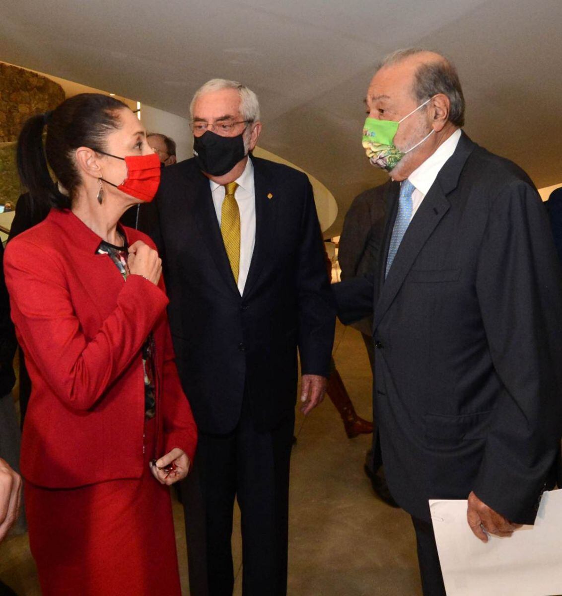 Carlos Slim visita la UNAM para inaugurar el Pabellón Nacional de la Biodiversidad