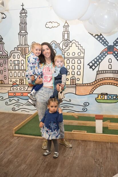 Así fue la fiesta de Masha y Gala Gorina, hijas de Michelle Torres