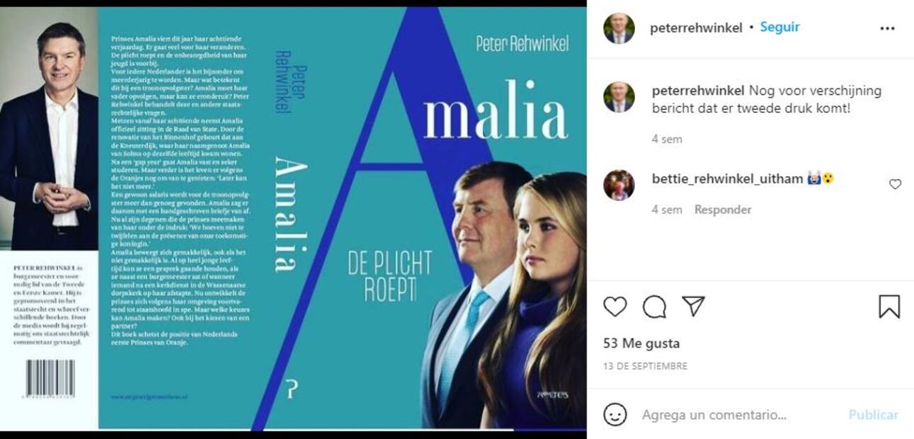 Princesa Amalia sería reina si decide casarse con una mujer