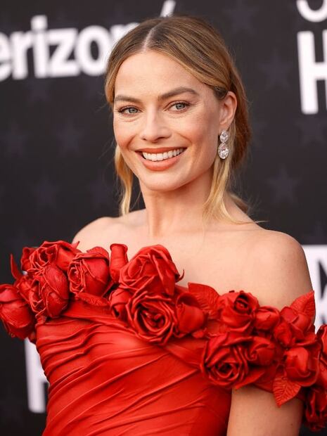 Margot Robbie en la edición 29 de los Critics Choice Awards / AFP