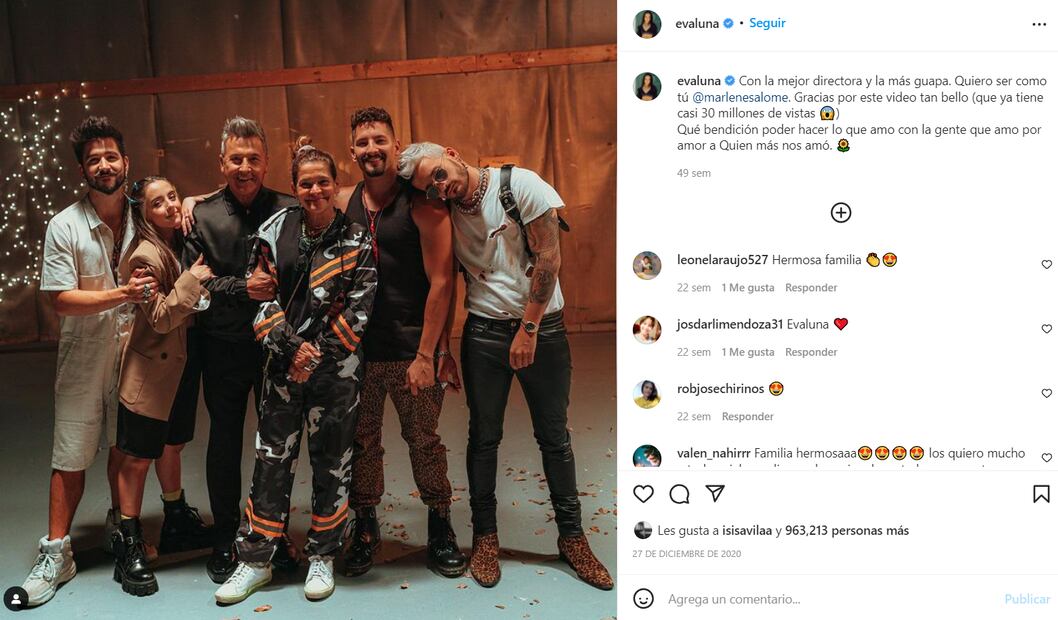 Evaluna y Camilo reciben fuerte regaño de Ricardo Montaner en Instagram