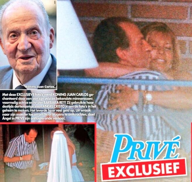 El emérito rey Juan Carlos I junto a Bárbara Rey en 1994/ Foto: Privé