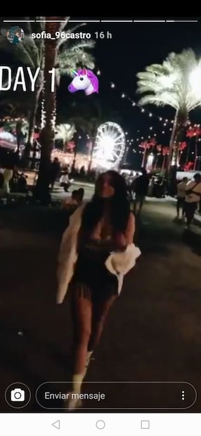 Sofía Castro disfruta de Coachella junto a su hermana Fernanda