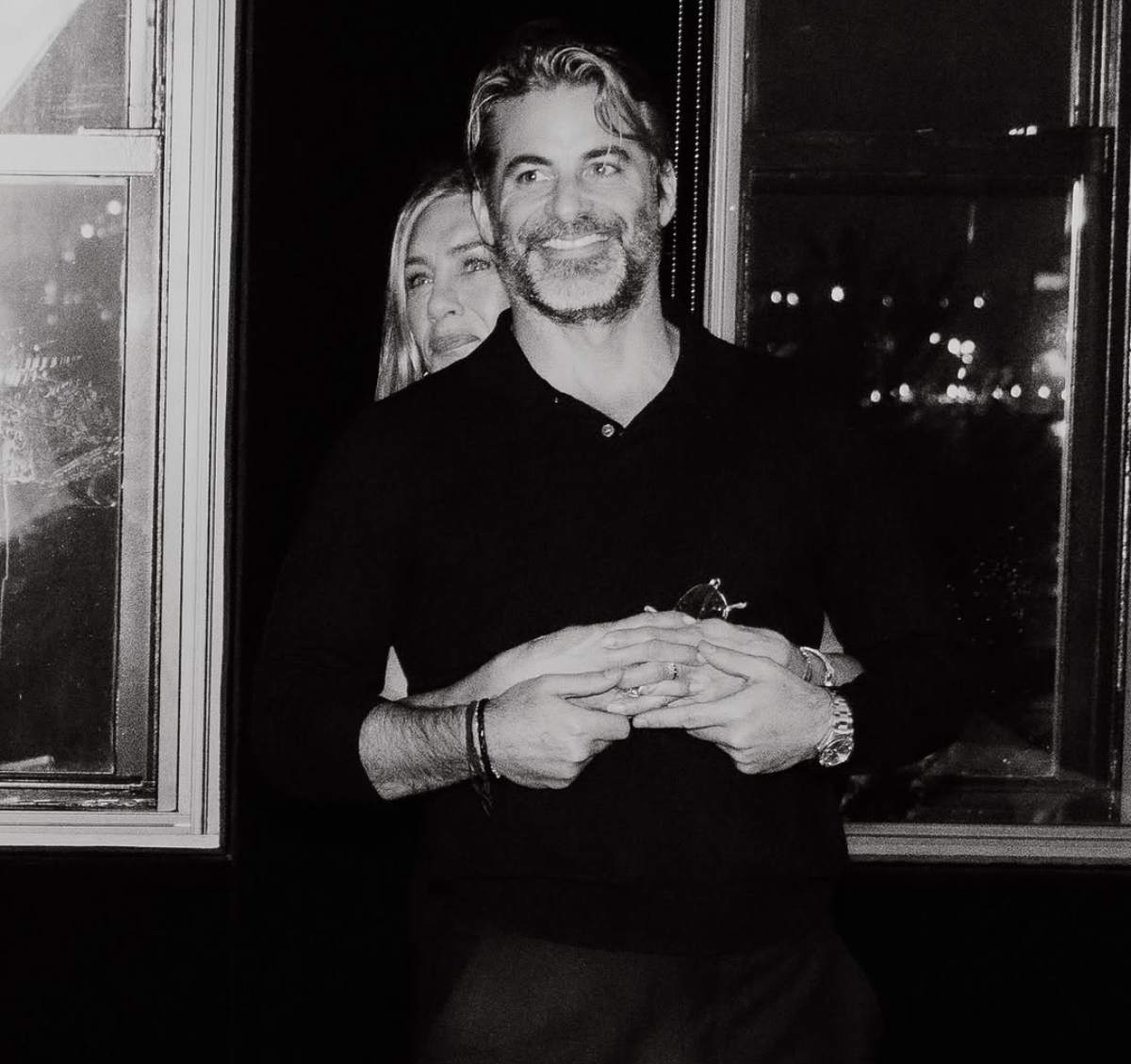 Jennifer Aniston y Jim Curtis / Foto: Instagram @jenniferaniston