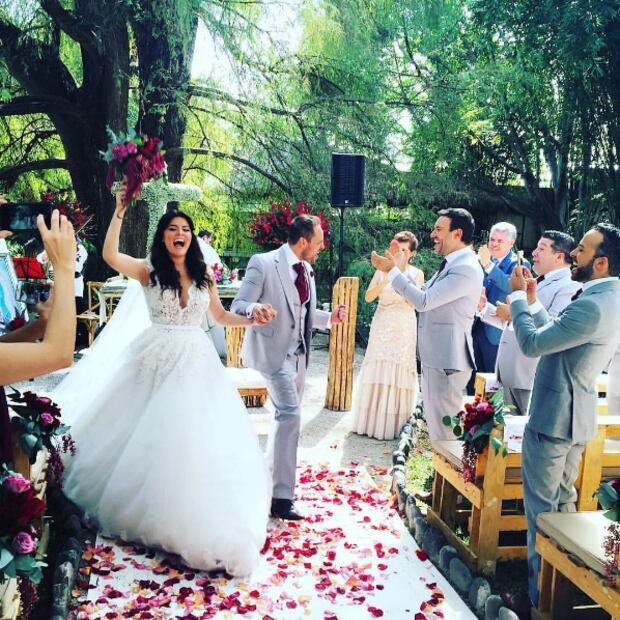 La boda de ensueño de Alejandra Lazcano y Mario Sardiña