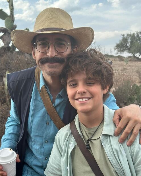 Iker García Meza y Bruno Bichir/Instagram.