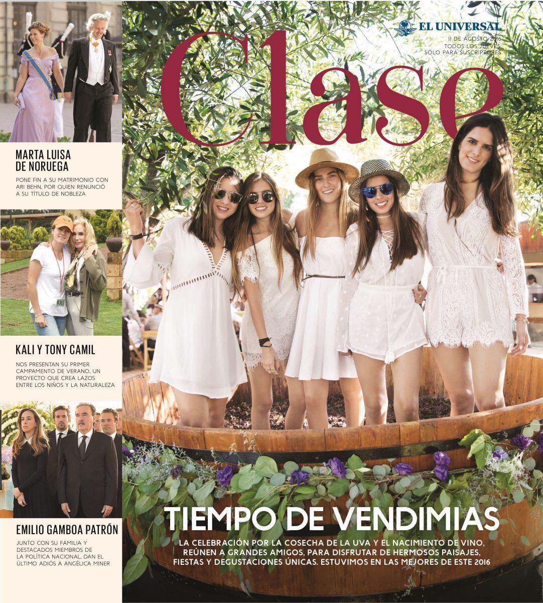 EN PORTADA: Tiempo de vendimias 