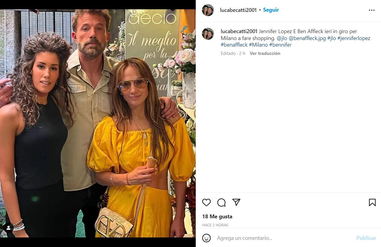 El super look muy revelador de Jennifer Lopez en su paseo por Italia 