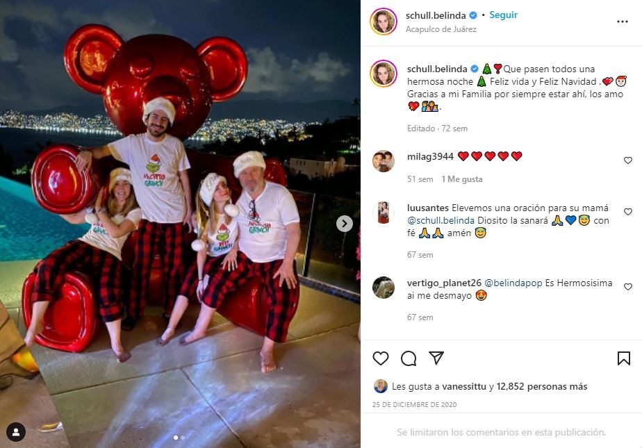 Belinda. ¿A qué se dedican sus papás?