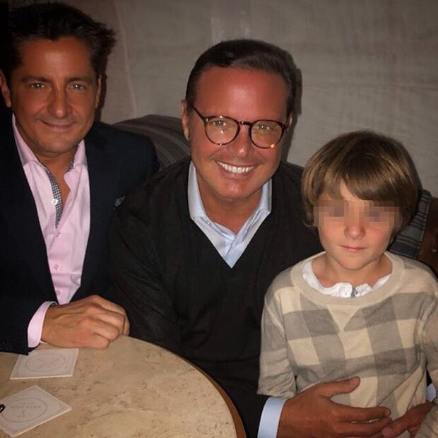 La primera foto de Luis Miguel con su único sobrino 