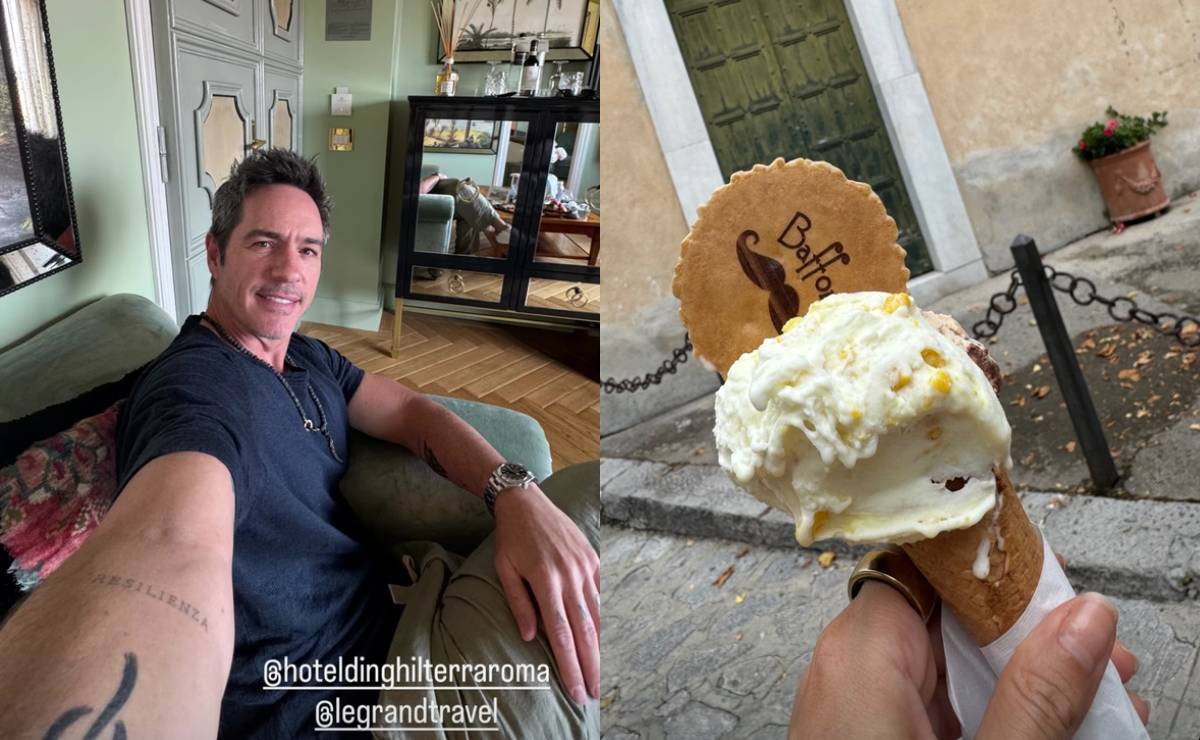 Mauricio Ochmann y Aislinn Derbez viajaron juntos a Italia / Fotos: Instagram
