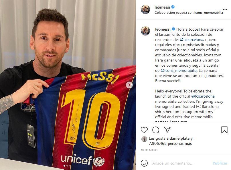Lionel Messi deja el Barcelona por no llegar a un acuerdo en su contrato