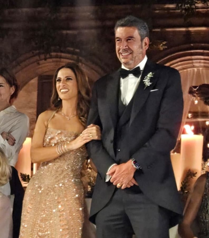 Johanna Slim Domit y Arturo Elias Ayub. (Foto: Instagram)