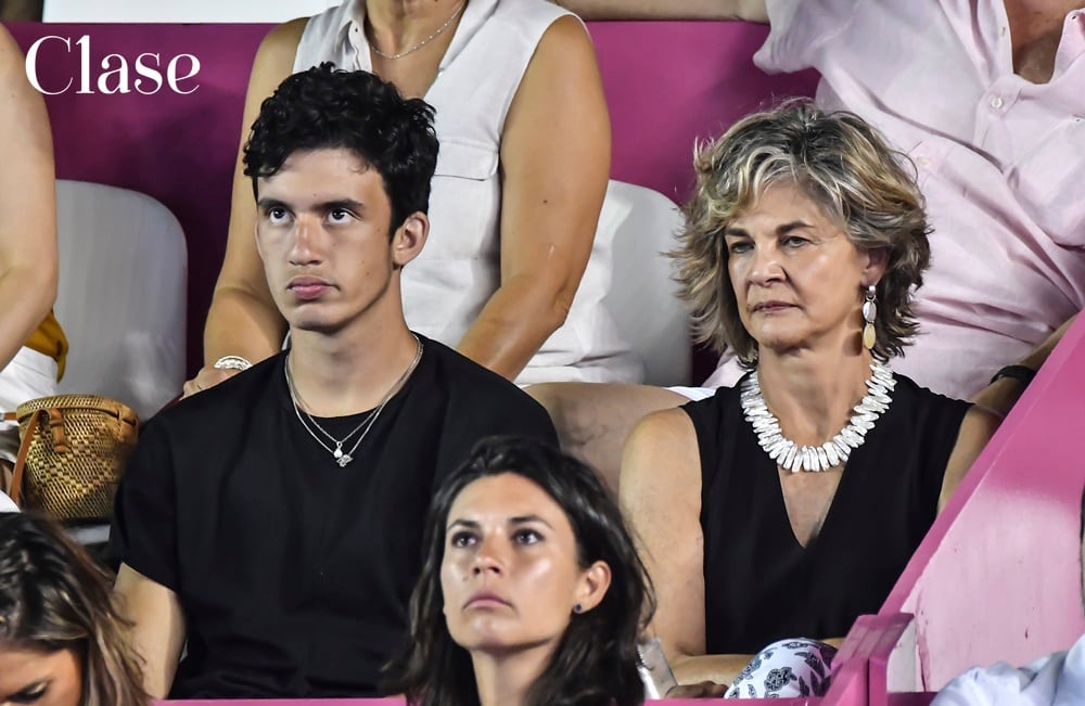 Emiliano Zedillo y su familia en la final del Abierto Los Cabos 2019 