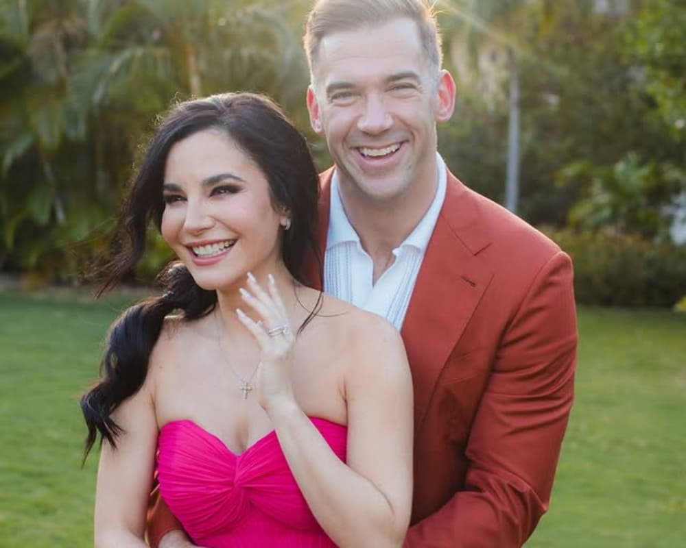 La boda de Martha Higareda y  Lewis Howes / Foto: Instagram
