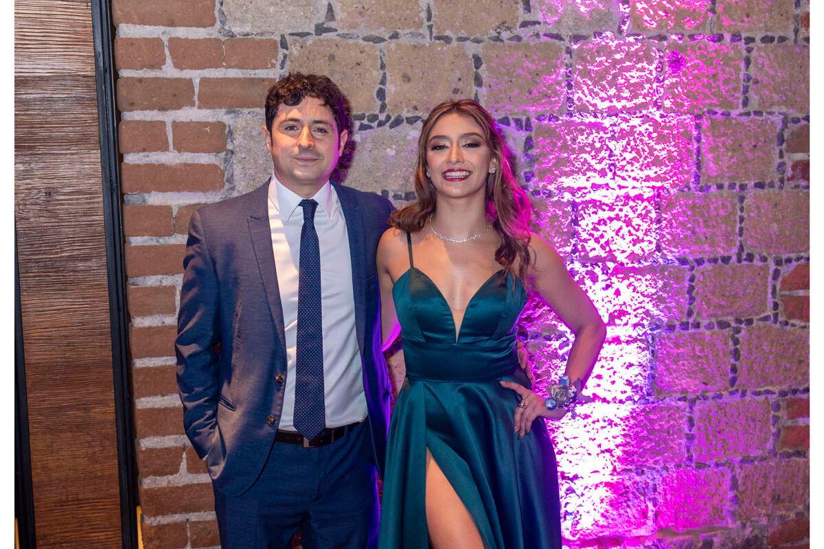 Ignacio Martínez y Valeria Silva. (Foto: Héptor Arjona)