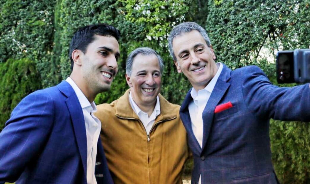 Pepe Chedraui, José Antonio Meade y José Chedraui / Twitter