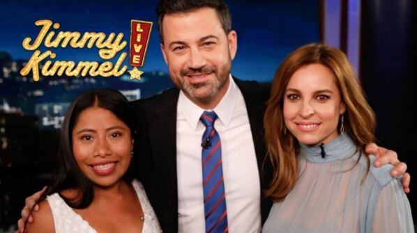 FOTOS: Ellos son los famosos que ha conocido Yalitza Aparicio 