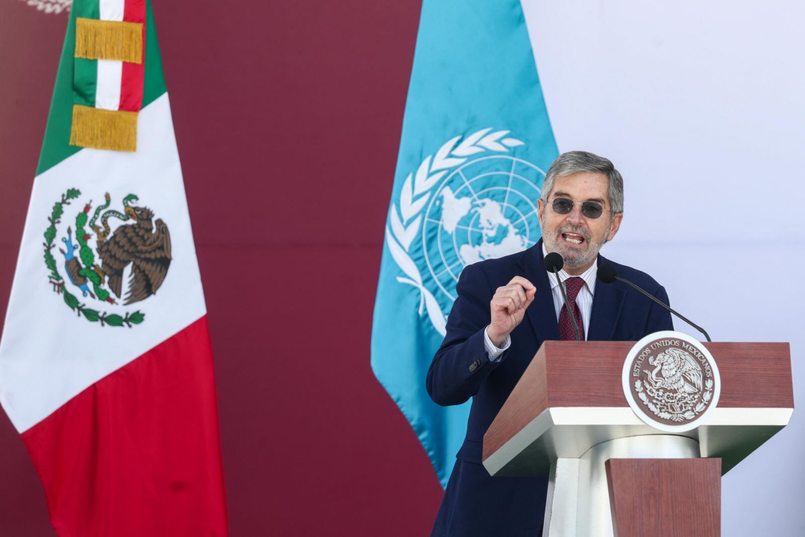 Juan Ramón de la Fuente, embajador de México en la ONU, ha dado positivo a coronavirus