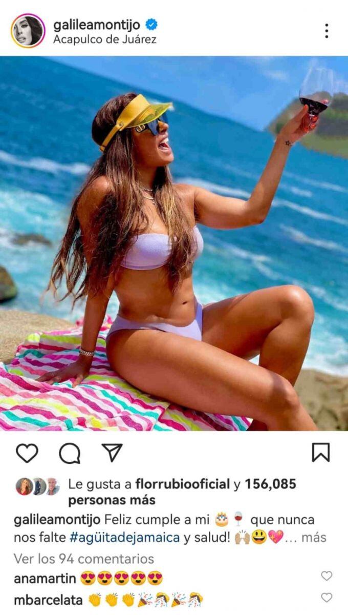 La emotiva felicitación de Inés Gómez Mont a su comadre Galilea Montijo en su pasado cumpleaños