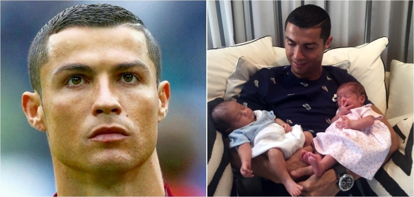 <p>Conmociona de ternura la primera foto de los mellizos de Cristiano Ronaldo.<strong>&nbsp;(Fotos: Reuters, Instagram)</strong></p>
