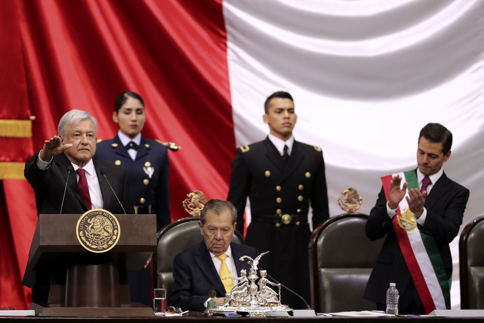 Este es el menú de la comida privada de AMLO en Palacio Nacional
