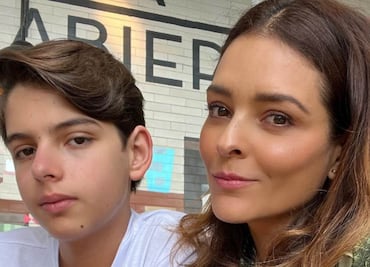 Santino, hijo de Grettell Valdez, sorprende a su mamá con el festejo de cumpleaños más dulce