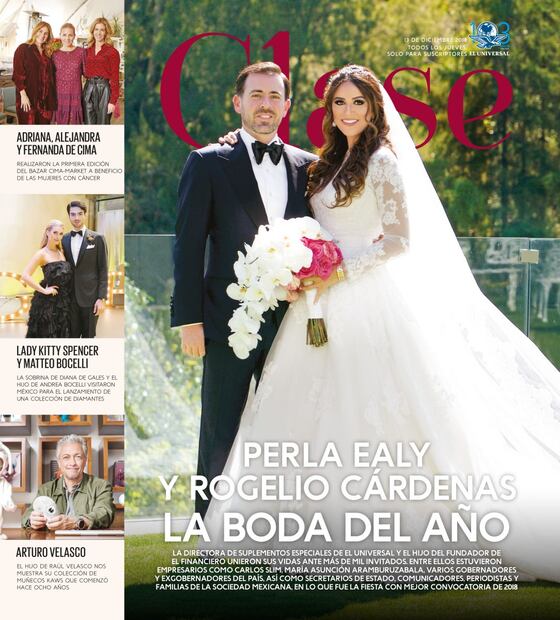 Perla Ealy y Rogelio Cárdenas, la mejor boda del 2018 