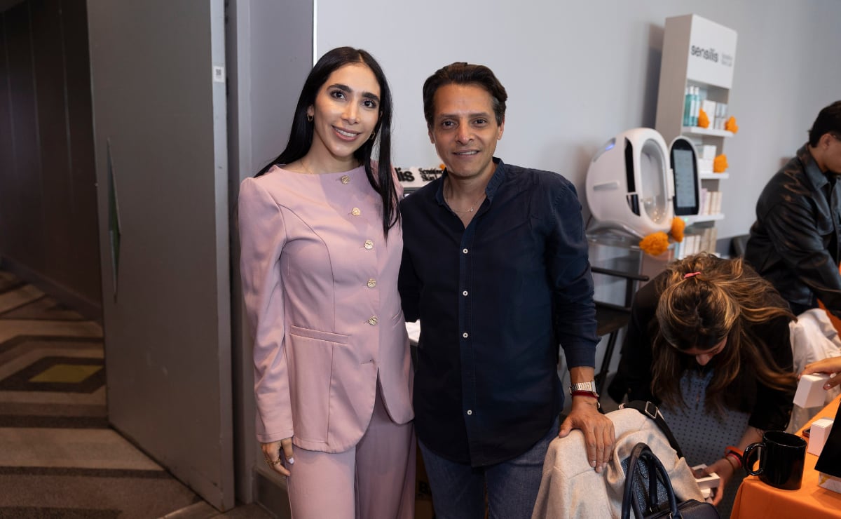 Dra. Mariana Priego y Alex Muela. (Foto: Sergio Bejarano)