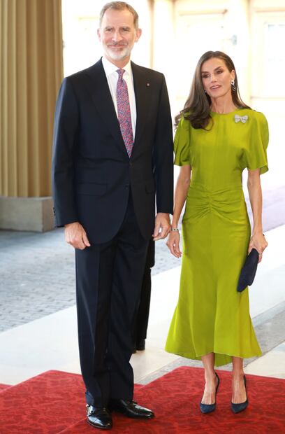 Rey Felipe VI y reina Letizia/Getty Images.