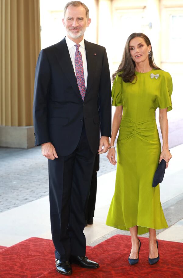 Rey Felipe VI y reina Letizia/Getty Images.