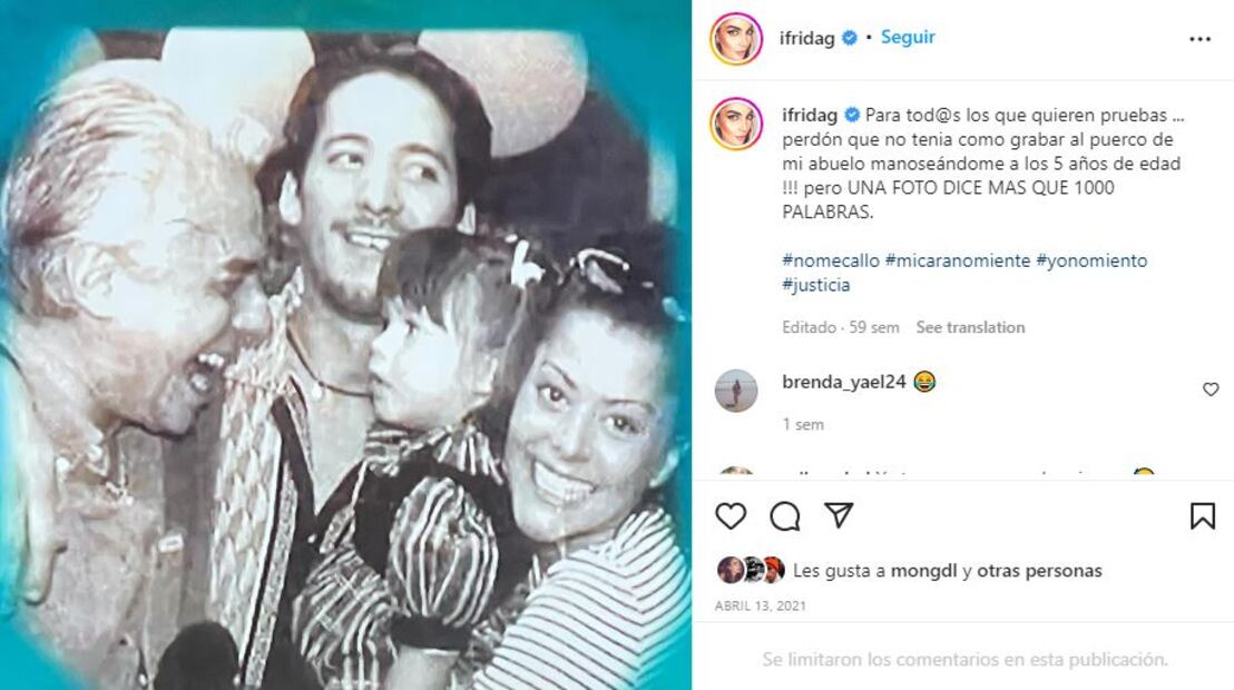 Abogado de Frida Sofía actualiza datos de la demanda en contra de Enrique Guzmán