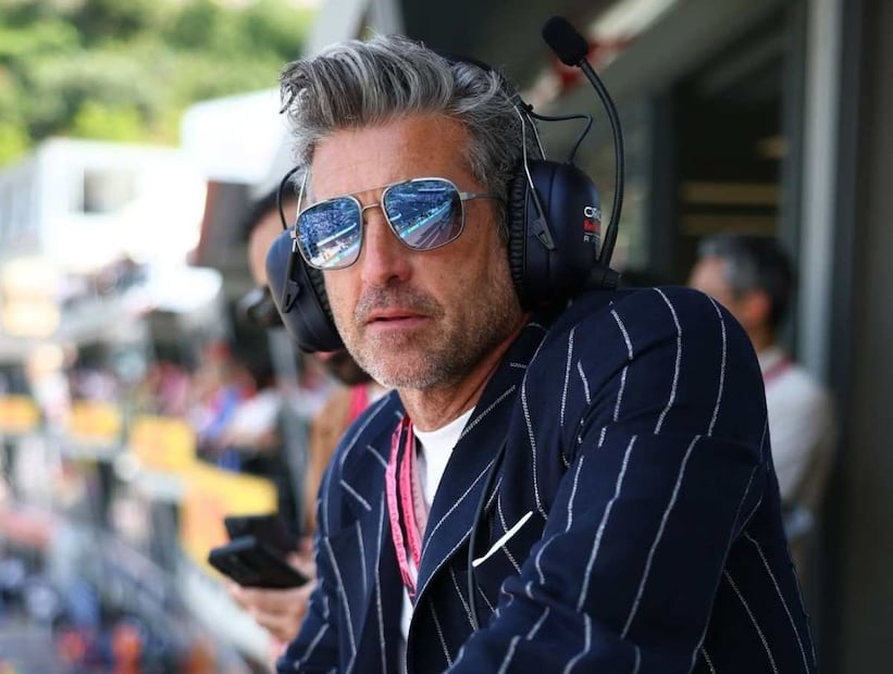 Patrick Dempsey en el Gran Premio de Mónaco 2025 / Foto: Instagram @f1