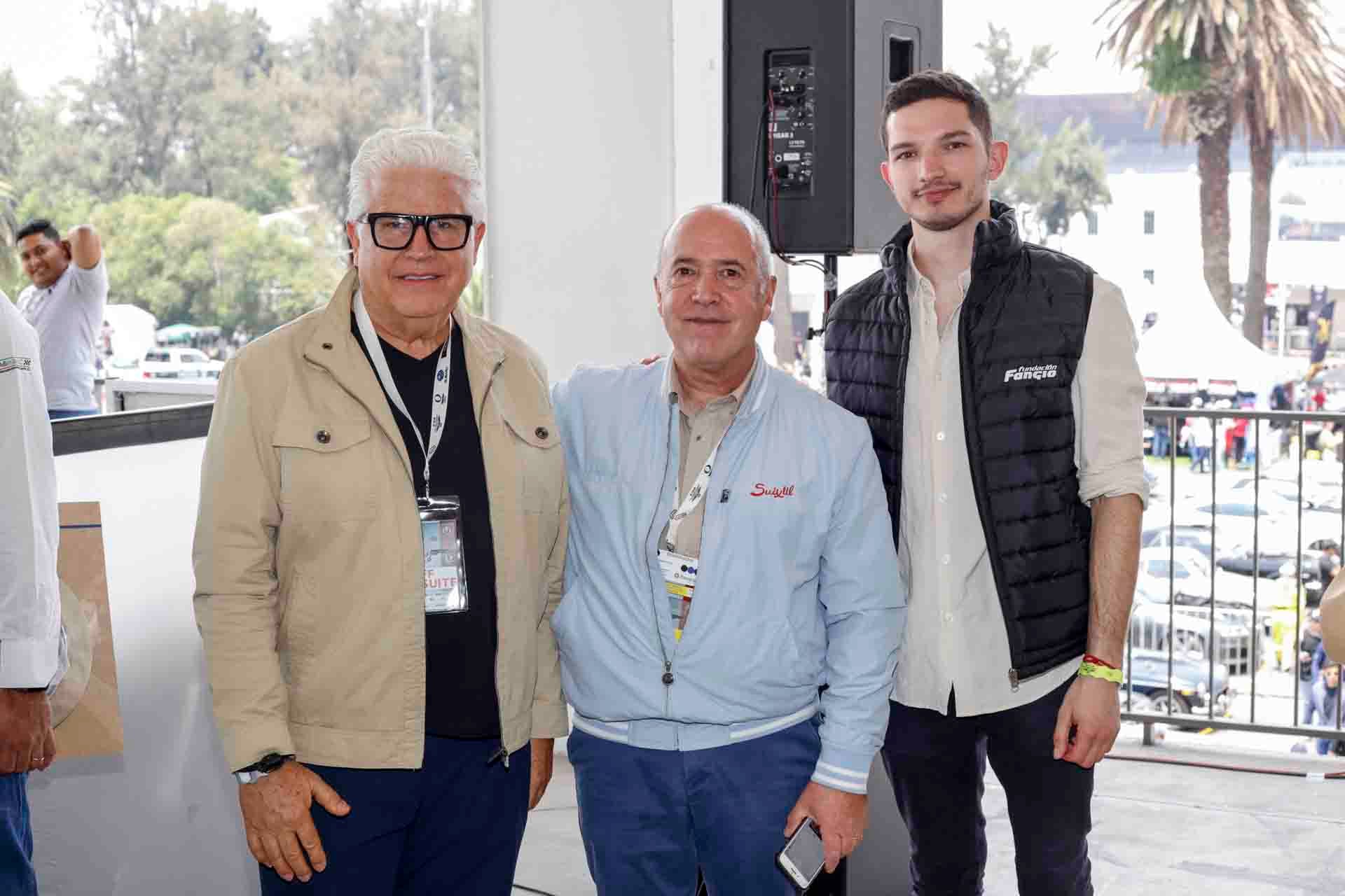 Roberto Alarcón, Mauricio Nigro y Lucio Paciaroni. (Foto: Esteban Torreblanca)