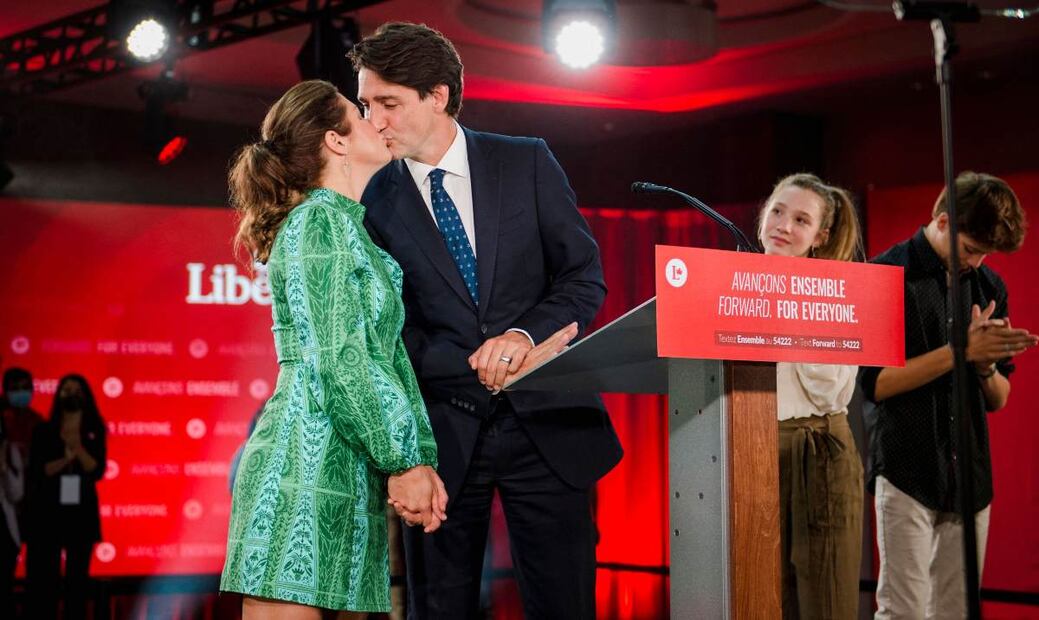 Justin Trudeau con su exesposa Sophie Gregoire / Foto: Archivo
