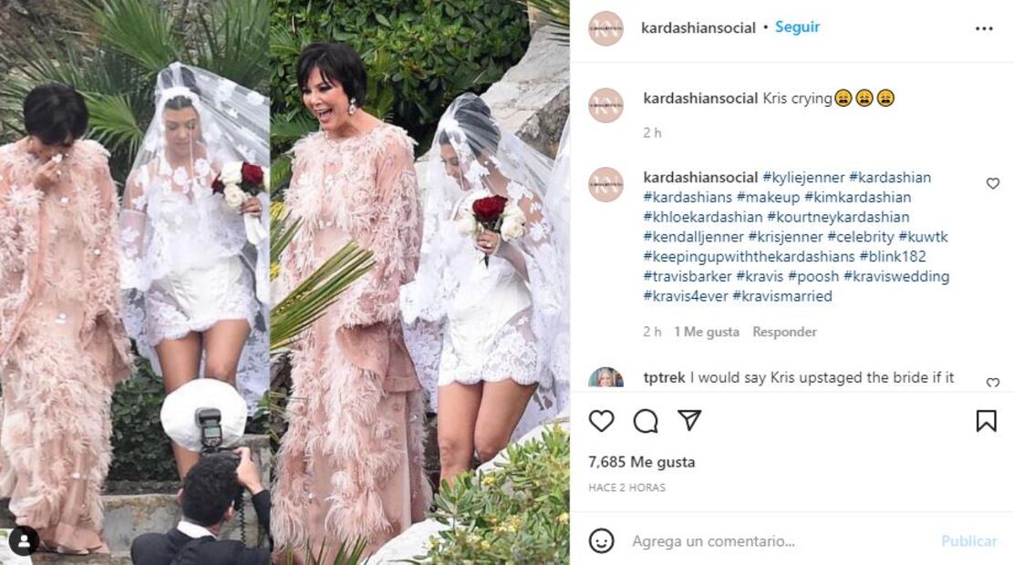 Kourtney Kardashian y Travis Barker se casan en lujosa boda en Italia