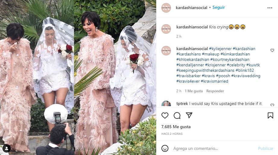 Kourtney Kardashian y Travis Barker se casan en lujosa boda en Italia