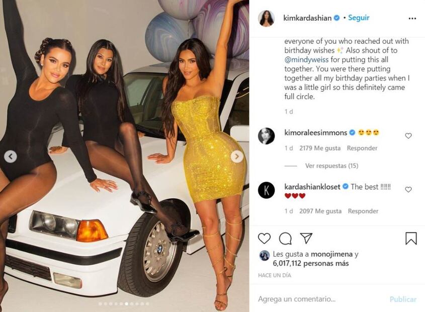 Kim Kardashian celebró 40 años con una estrafalaria fiesta