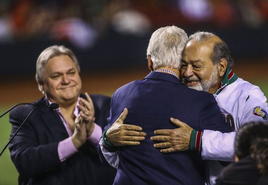 FOTOS: Carlos Slim y Bill Clinton inauguran la Serie del Caribe 2018