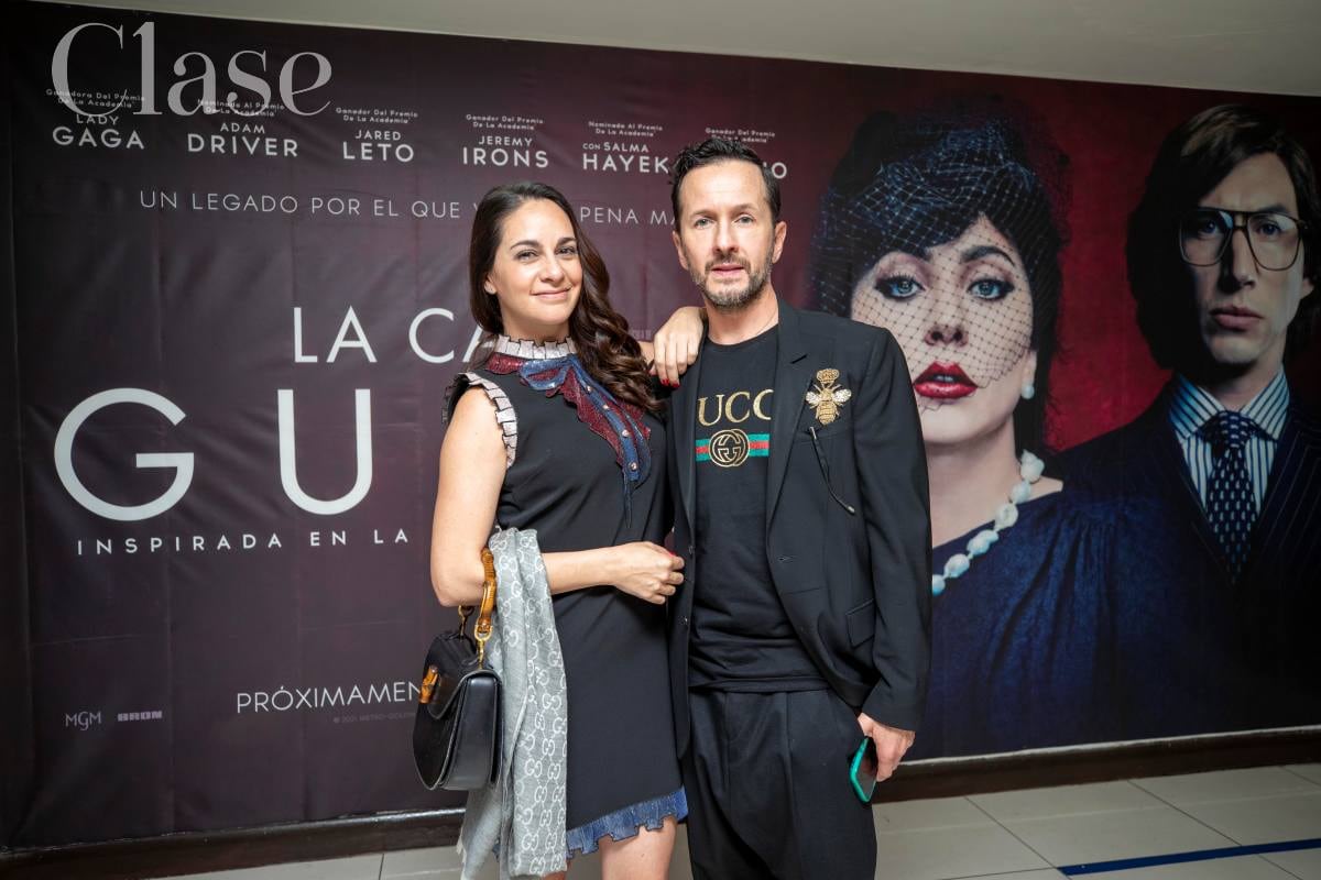  Ricardo Barroso, Eugenio López y más con los Madrazo en premiere de 'House of Gucci'