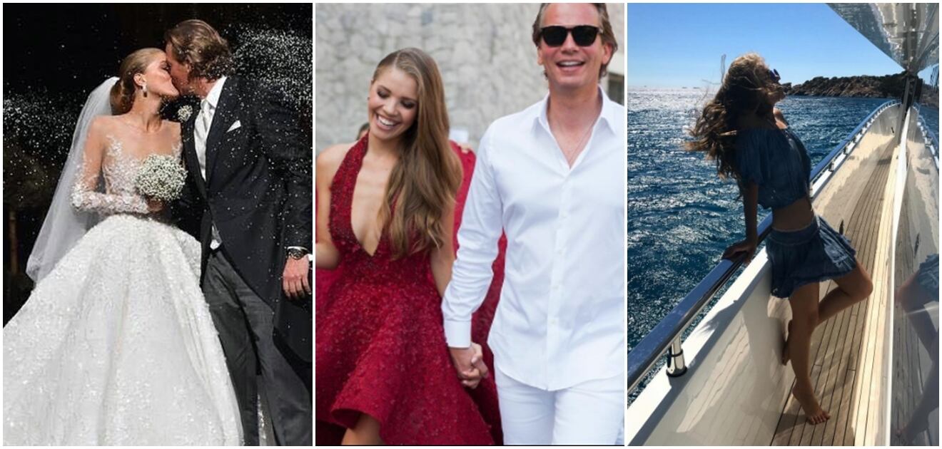 La romántica luna de miel de Victoria Swarovski, la heredera del imperio de los cristales