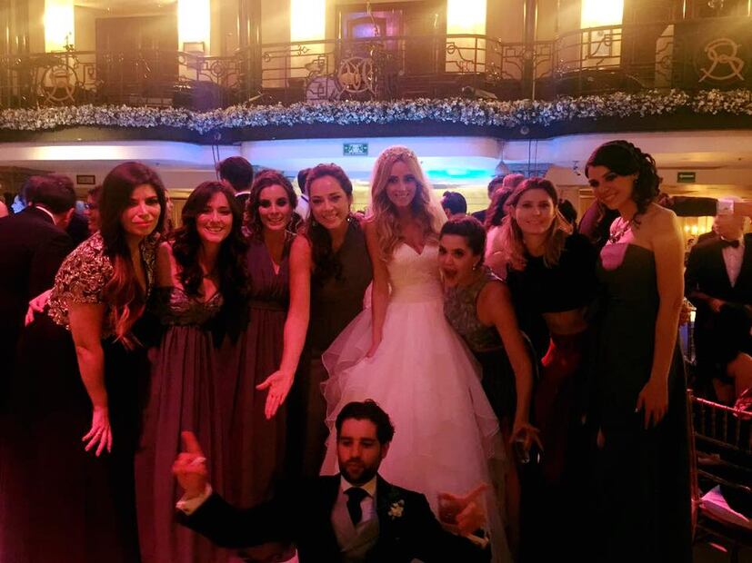 Así fue la boda de Shanik Aspe y Mauricio Odiardi 