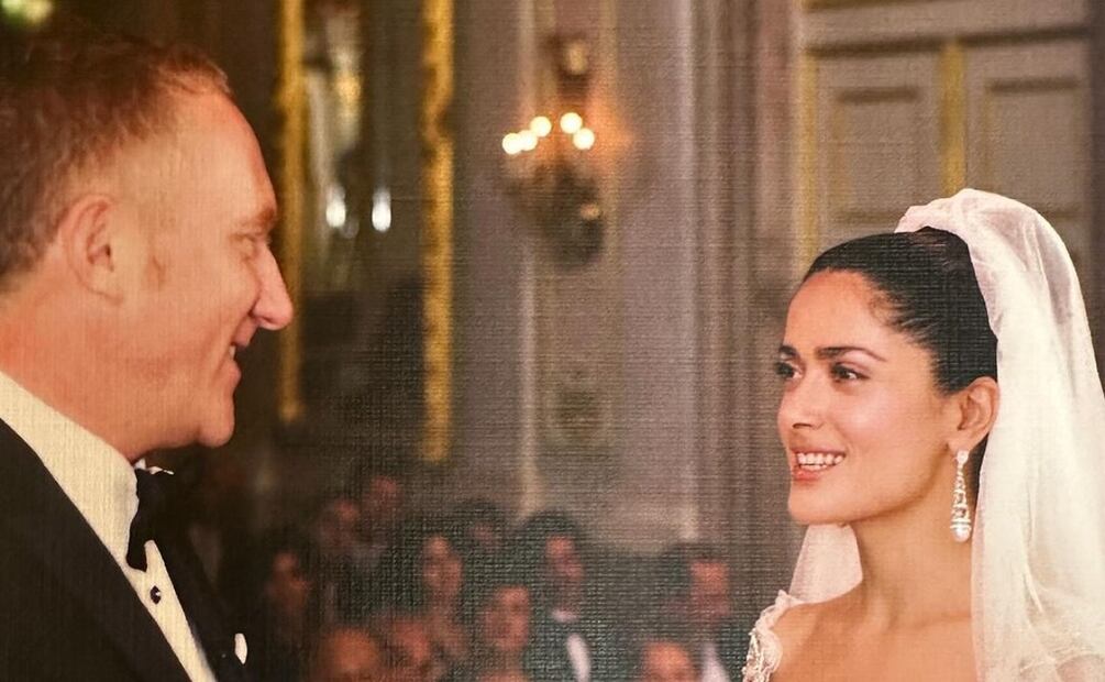 Salma Hayek y François-Henri Pinault/Instagram - @salmahayek